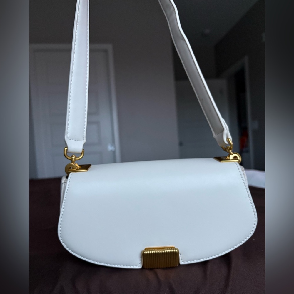 Rachel Zoe Shoulder Bag with Gold Accents